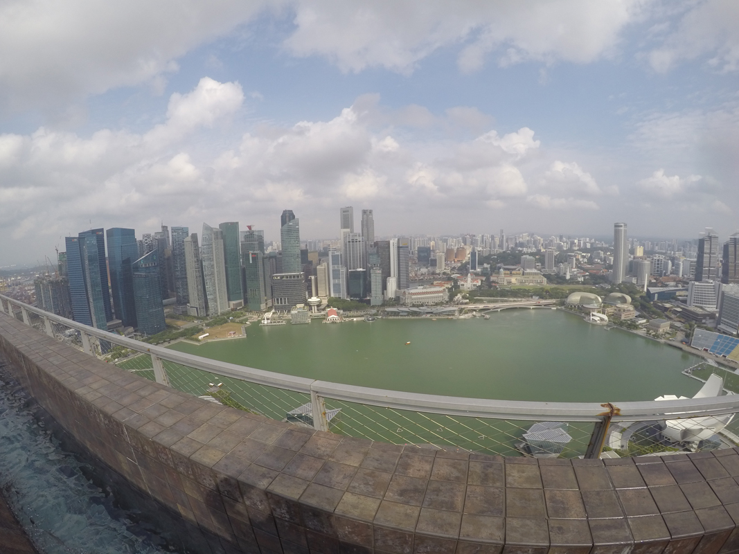 Singapur - Marina Bay - Pool view #7 - Michael Meixner